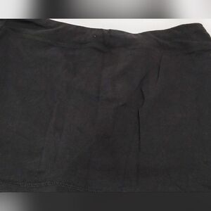 Athletic Works Black Skirt Skort With Built In Shorts for Work